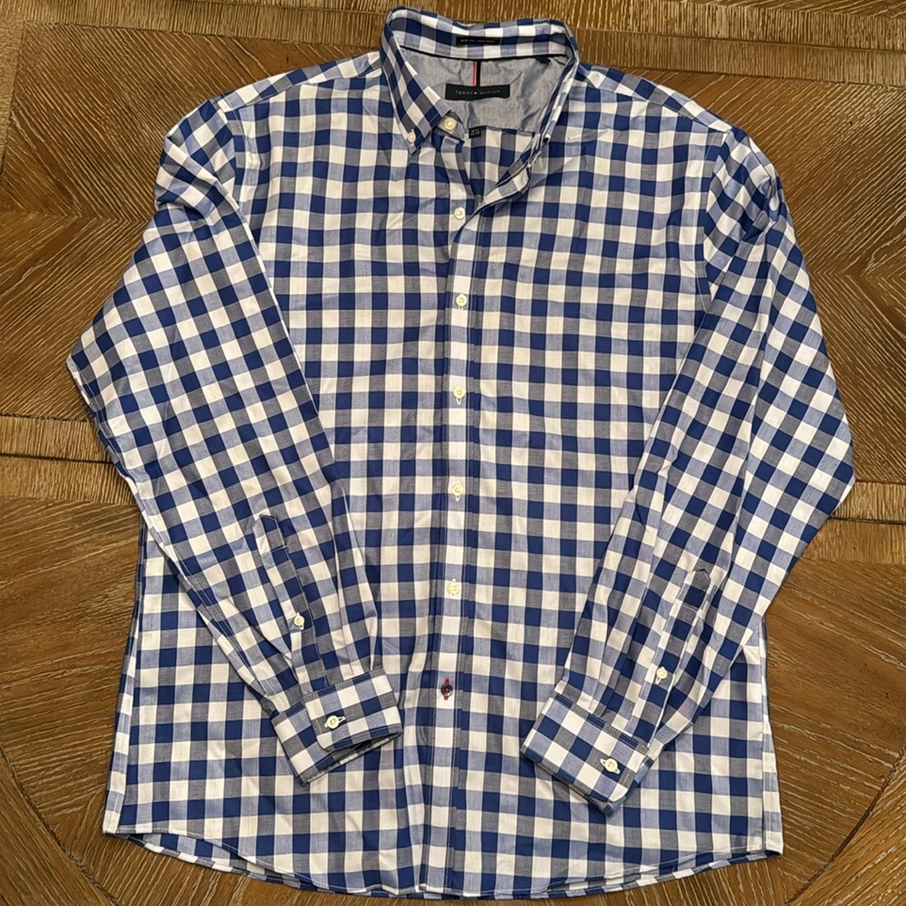 Men’s Tommy Hilfiger Ling Sleeve Button Up Shirt